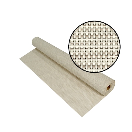 Phifer Vinylcoated Polyester Exterior Shading Fabric, Blocks 90 Heat, 72x100', Stucco, One Roll 3004183